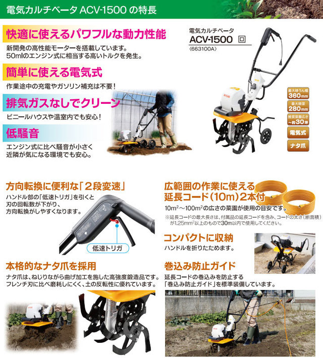 人気ショップが最安値挑戦 耕うん機 トリガレバー カルチベータ リョービ ACV-1500用 RYOBI 京セラ KYOCERA 63600150  送料区分：A